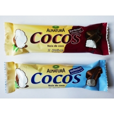 Шоколадный батончик "ALNATURA" с кокосовой стружкой